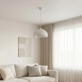 Brilagi - Lampă suspendată WABI SABI pe cablu, 1xE27/40W/230V, Ø 32 cm, albă