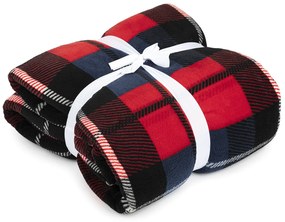 Pătură din imitație blăniță 4Home Cub roșu, 150 x 200 cm