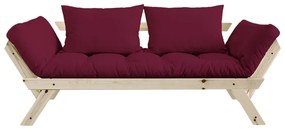 Canapea variabilă Karup Design Bebop Natural/Bordeaux