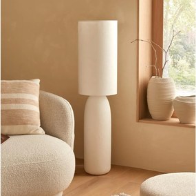 Atmosphera - Lampă de podea KEYAH 1xE27/40W/230V 111 cm albă