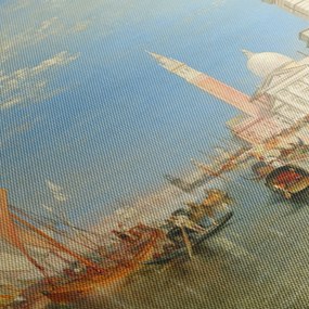 Tablou - Joseph Mallord William Turner, Venice the Dogana and San Giorgio Maggiore, reproducere (90x60 cm)