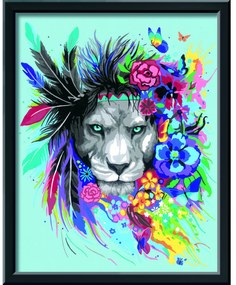 PICTURA PE NUMERE - LEU COLORAT - RAVENSBURGER (RVSPBN20130)