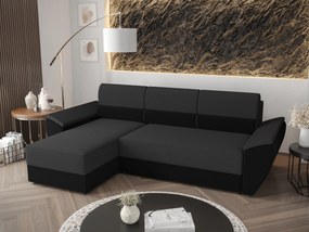Colțar Radiant L2 (Gri închis + Negru) (S). 1062218