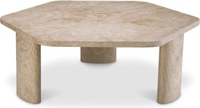 Masuta de cafea LUX din travertin Zenitho