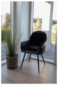 Blană neagră sintetică 50x85 cm – House Nordic