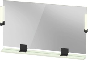 Duravit Sivida oglindă 125x65 cm dreptunghiular cu iluminare negru-verde SV74240BDHH0000