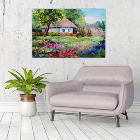 Tablou - Cabană (90x60 cm)