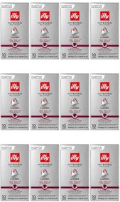 Pachet 12 x Capsule cafea Illy Lungo Intenso compatibile Nespresso, 10 capsule, 57 gr. - ILLY