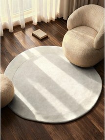 Covor crem țesut manual rotund din amestesc de lână ø 160 cm Kari Organic – Villeroy&amp;Boch