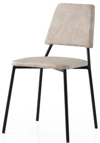 Set 2 buc. scaune bucătărie Limeta (ecru Negru). 1127577