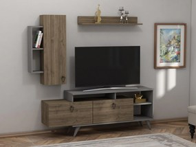 Mobilier living Kisamo 3 (Nuc + antracit) . 1095644