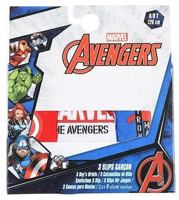 Avengers lenjerie pentru copii, chiloți 3 bucăți/pachet 6/8 ani