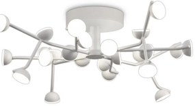 Plafoniera, Lustra aplicata LED dimabil design modern ADN alb
