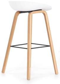 Scaun de bar Edgar, gri/fag
