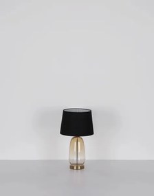Globo 24142S - Lampă de masă CLASSY 1xE27/40W/230V negru/maro