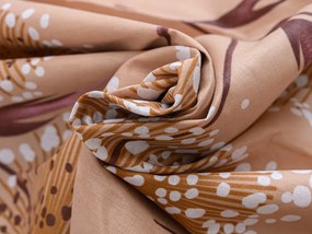 Lenjerie de pat din bumbac PAMPELINO bej Dimensiune lenjerie de pat: 70 x 90 cm | 140 x 200 cm
