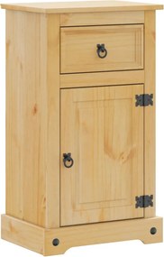 vidaXL Dulap de baie „Corona”, 45x33x80 cm, lemn masiv de pin