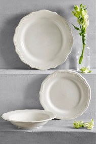 Set 144 Piese Vintage White - Ceramica Premium HORECA