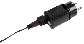 Lampă de podea de Crăciun maro în formă de copac 120 cm, cu LED și timer IP44 - Ki