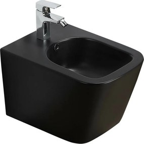 Bideu suspendat Fluminia Paris negru mat