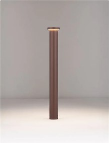 Stalp de exterior LED 2700K, IP65 BAST H-65cm corten