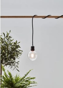 Markslöjd 107989- Lampă LED suspendată de exterior GARDEN24 LED/2,86W/24V IP44 negru/transparent