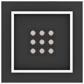 Plafonieră LED dimabilă Eglo 901192 BALAZOTE LED/21,4W/230V negru + telecomandă