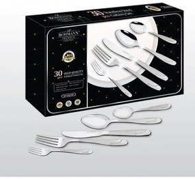 Set tacamuri Bohmann BP A30-SM, Cutie, SS 18/10, 30 buc, Inox