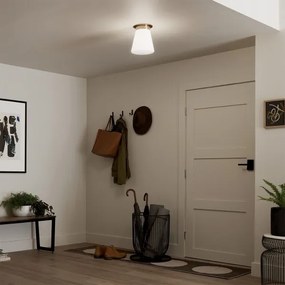 Kichler KL-ALBERS-F-T-CPZ - Plafonieră ALBERS, 1x E27, 40W, 230V, diam. 21,6 cm, bronz