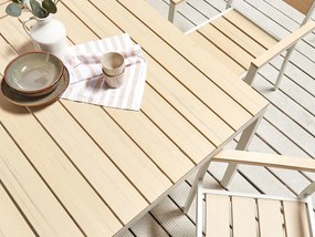 Set mobilier de grădină Praza (lemn deschis). 1082017