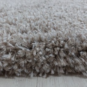 Covor tip traversă maro deschis 80x250 cm Fluffy – Ayyildiz Carpets