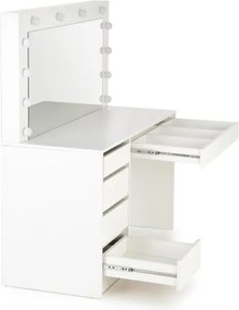 Masă de toaletă AMORIO albă