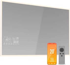 Blumfeldt Încălzitor cu infraroșu, Smart Mirror, Infraroșu, 500 W, IP43