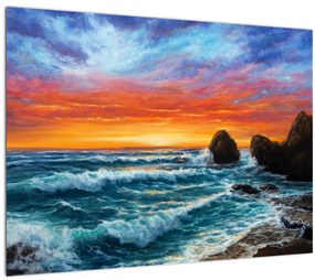 Tablou - Apus de soare (70x50 cm)