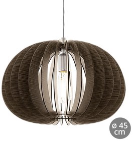 Eglo 94638 - Lustra COSSANO 1xE27/60W/230V