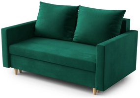 Canapea două locuri Louis (verde închis). 1065640