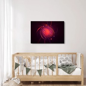Tabloul modern cu abstacțiune (90x60 cm)