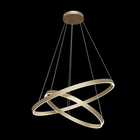 Lustra suspendata LED design tehnic Rim alama MYMOD058PL-L74BS4K