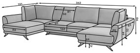 Coltar extensibil Larco Riviera 97