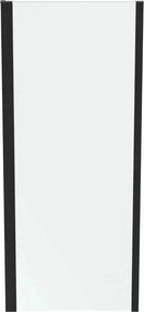 Perete lateral fix 85 cm negru mat Ideal Standard Connect 2