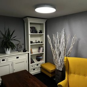 Plafonieră LED dimabilă LED/48W/230V 2700-6500K Wi-Fi Tuya + telecomandă