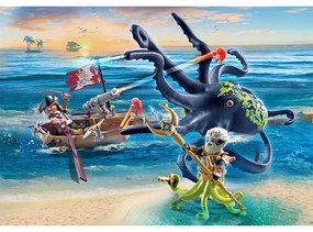 BATALIA CU CEFALOPODUL URIAS - PLAYMOBIL PIRATES (PM71419)
