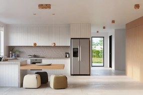 Aplică de perete în culoare naturală din lemn masiv Vige – Sollux