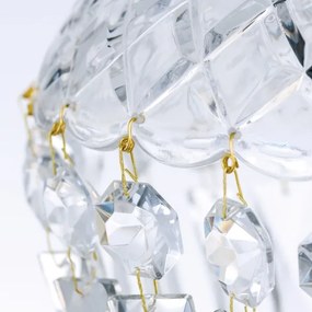 Lustră de cristal pe lanț Orion HL 6-1498/1 ARILA 1xE27/60W/230V maro/patină