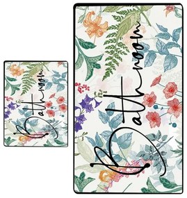 SET 2x covoraș pentru baie 60/100 cm colorat