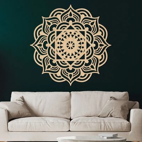 SENTOP | Mandala din lemn pe perete, ca pictură | SYMMETRIA