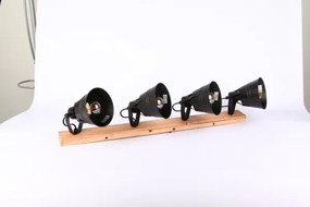 Spot GÜNTHER 4xE27/60W/230V Globo 15466S-4