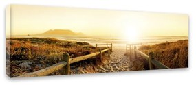 Tablou Styler Canvas Harmony Beach II, 45 x 140 cm