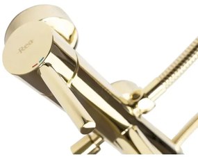 REA-B6635 - Set pentru cadă LUNGO, auriu