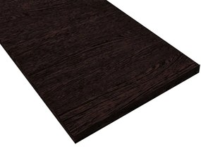 Polita simpla din PAL, 120x40x1,8 cm, Wenge